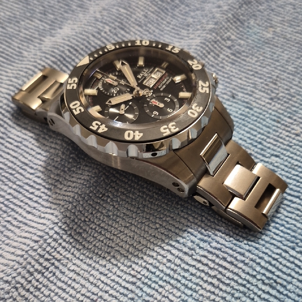Ball Engineering Dive Master Watch Chronograph Ba… - image 3